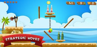 Slingshot Bottle Shooting Game - Screenshot 2