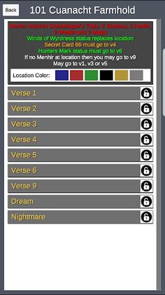 Tainted Grail Journal Tracker - Screenshot 2