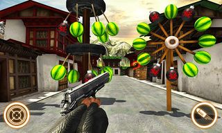 Watermelon shooting game 3D - Screenshot 1