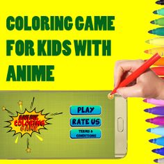 Anime Coloring Game - Screenshot 1