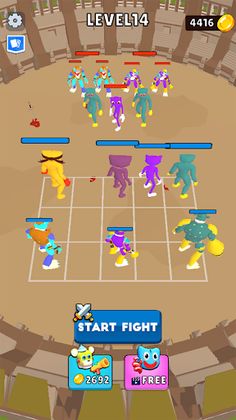 Puppy Merge & Fight - Screenshot 1