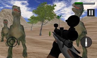 Deadly Dino hunter Sniper 3d-D - Screenshot 2