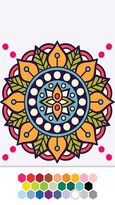 Mandala Coloring Book - Screenshot 1