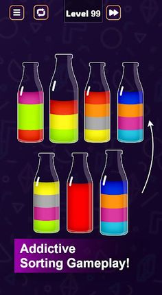 Color Water Sort Puzzle Game - Screenshot 4
