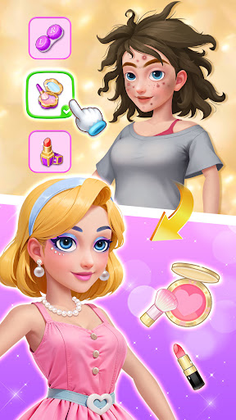 Beauty Merge - Makeup Game - Screenshot 3