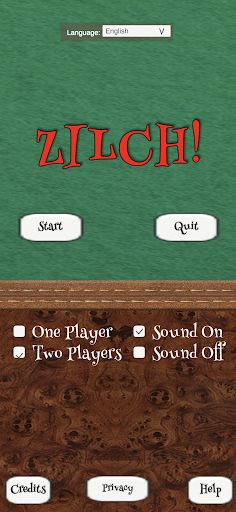 Zilch Dice Game - Screenshot 1