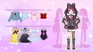 Dress Up! Shining Anime Star - Screenshot 1