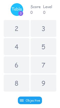 Multiplication Table - Screenshot 1