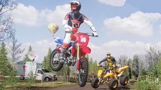 Bike race bikes driving trials - Screenshot 1