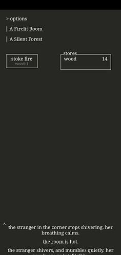 A Long Night - Text Based RPG - Screenshot 1