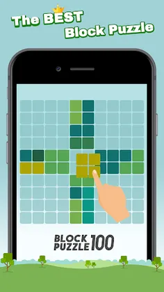 Block Puzzle 100 - Fill lines - Screenshot 1