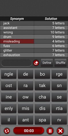 SynAnt: Word Puzzle - Screenshot 2