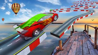 Car Stunts : Huggy Wuggy Game - Screenshot 1