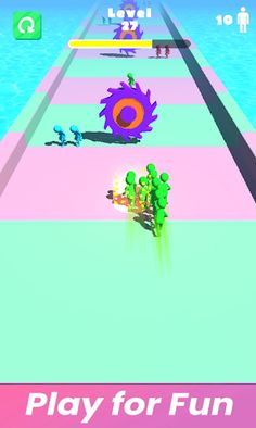 Crowd Runners: Color Run - Screenshot 1