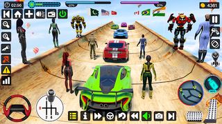 Crazy Car Stunts GT Ramp Games - Screenshot 1