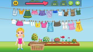 العاب بنات غسيل وتنظيف ملابس - Screenshot 1