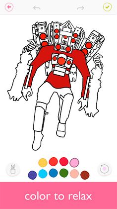 Skibidi Toilet Coloring Book - Screenshot 4