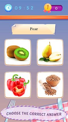 Food Quiz. Photo Trivia game - Screenshot 1