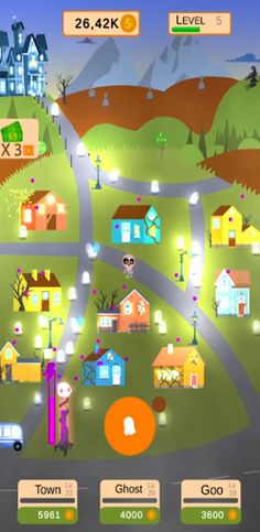 Scary Ghost Town - Idle Game - Screenshot 2