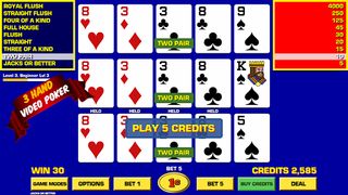 Video Poker Cafe - Screenshot 2