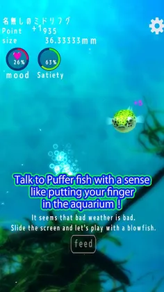 Playing with Puffer fish - Screenshot 1