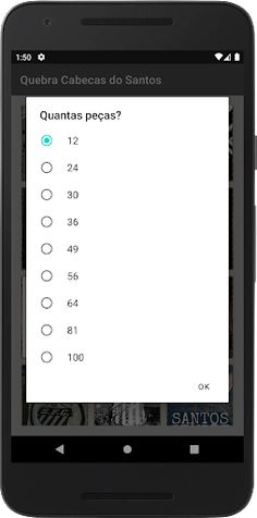 Quebra Cabeças Santos Futebol - Screenshot 2
