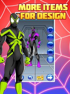 Create your own Superhero - Screenshot 2