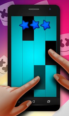 Marshmello & Anna Marie - Friend Piano Tiles - Screenshot 3