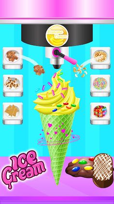 Ice Cream Ice Making Games - Screenshot 3