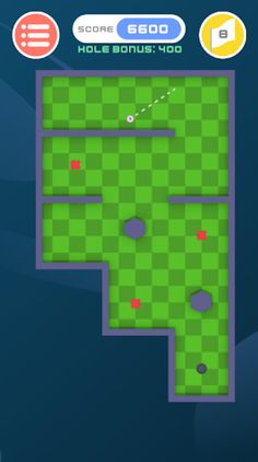 Putter Challenge 2D Mini Golf - Screenshot 1