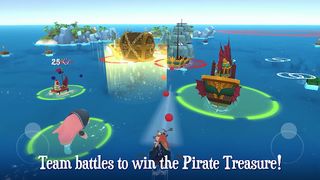 Om Nom Battle Pirates - Screenshot 1