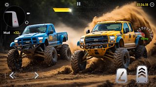 Mud Bog Racing Mud Truck Games - Screenshot 1