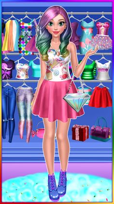 Candy Fashion Dress up&Makeup - Screenshot 1