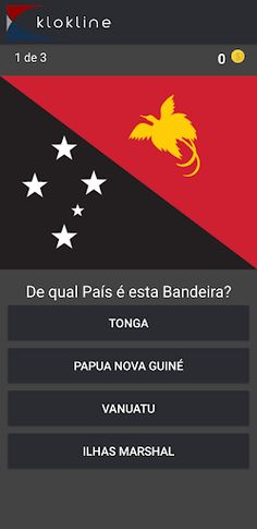 14 Bandeiras Oceania Desafio - Screenshot 2