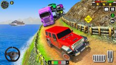 Offroad SUV Jeep Transporter - Screenshot 3