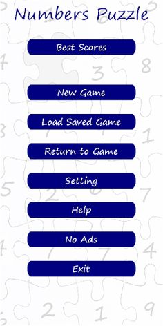 Numbers Puzzle - Screenshot 2