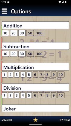 Matzzl - a Math Puzzle - Screenshot 1