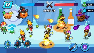 Vegetable Duel-Fruit War - Screenshot 2