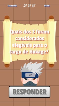 Quiz Anime - Sannins Lendários - Screenshot 4