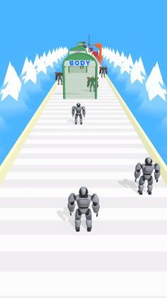 Robot Make Run 3D - Screenshot 1