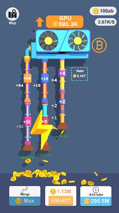 Idle Crypto Clicker - Screenshot 2