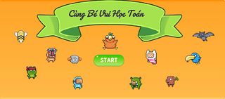 Cùng bé vui học toán - Screenshot 1