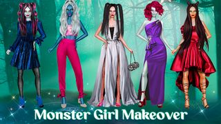 Monster Girl Dress Up & Makeup - Screenshot 2
