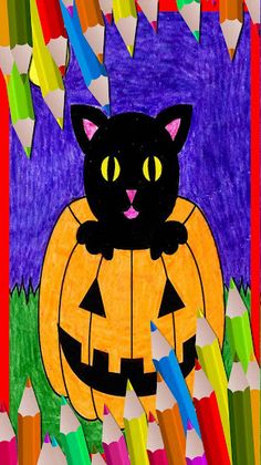 Halloween Coloring Fun - Screenshot 4