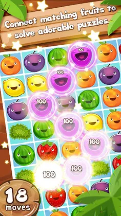 Fruit Pop! Puzzles in Paradise - Screenshot 1