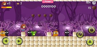 Super Maria Run: jungle jump A - Screenshot 2