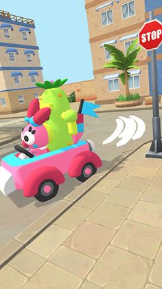 Crazy Monster Taxi - Screenshot 3