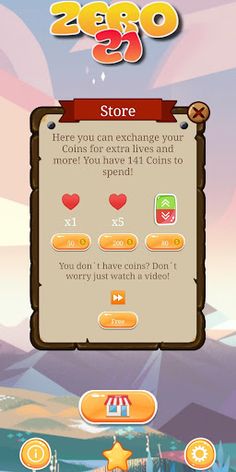 Zero 21 - Solitaire - Screenshot 2