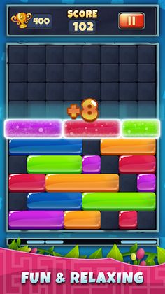 Block Drop Puzzle: Jewel Slide - Screenshot 2