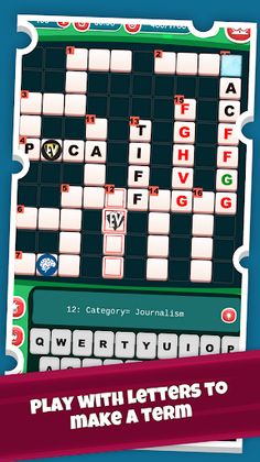 Journalism Crossword Puzzle - Screenshot 2